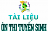 Tài liệu ôn thi Tuyển sinh vào lớp 10 THPT