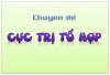 Cực trị tổ hợp - Thầy Nguyễn Tất Thu