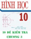Hình học 10 - 10 đề kiểm tra 1 tiết chương 3