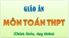 Bộ giáo án môn Toán THPT mới