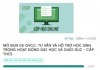 Mô đun 5 - Tư vấn và hỗ trợ học sinh trong hoạt động dạy học và giáo dục