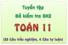 [Toán 11] Tuyển tập đề thi GK2 theo ma trận BGD