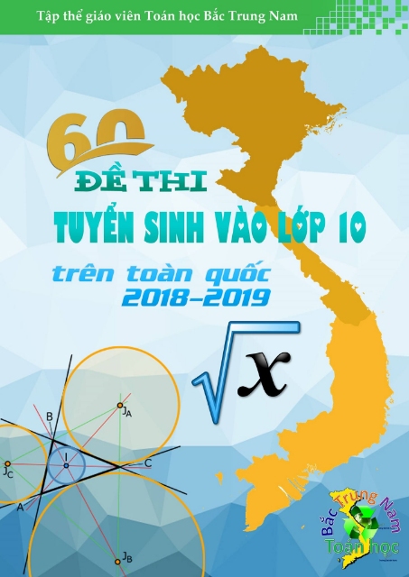 Bộ đề TS vào lớp 10 THPT năm 2018-2019