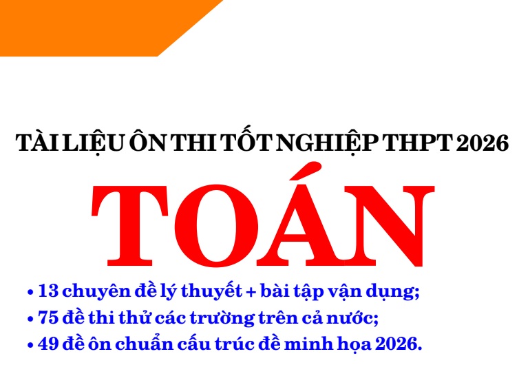 Tài liệu ôn thi Tốt nghiệp THPT năm 2026